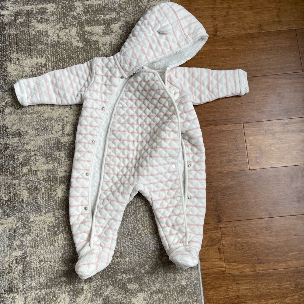 Nordstrom Pink Quilted Kids One Piece